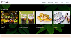 Desktop Screenshot of ecowijs.nl